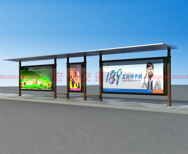 公交候車亭常規(guī)尺寸、價格